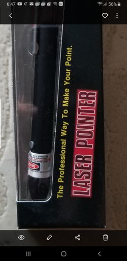 Just over 50 laser pens