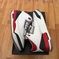 jordan 3 Fire red