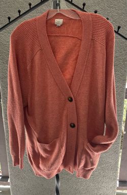 A New Day Girlfriend salmon color Cardigan