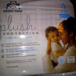 Mama Bear Diapers Size 2, 3, 4