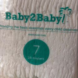 Size 7 diapers 200 diapers