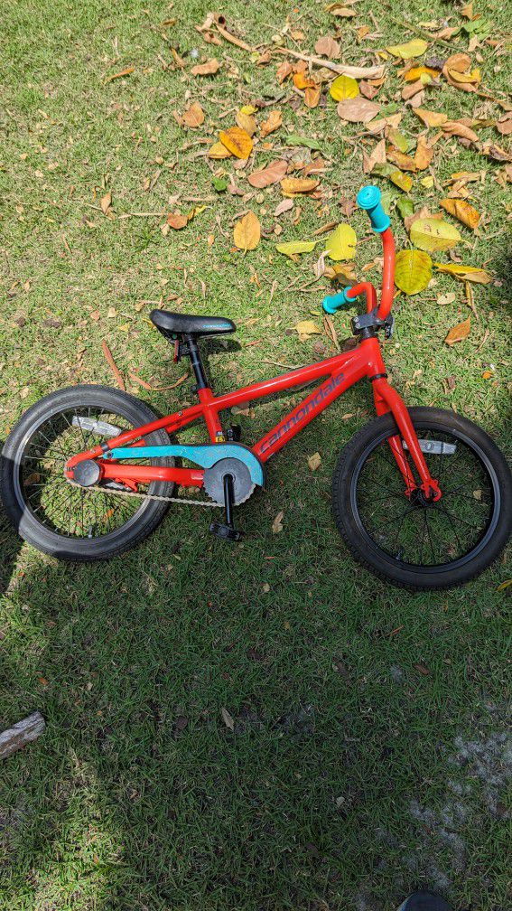 Cannondale 16inch kids Trail Bicycle - Excellent Condition 