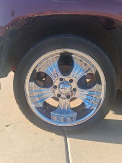 20" Chrome rims