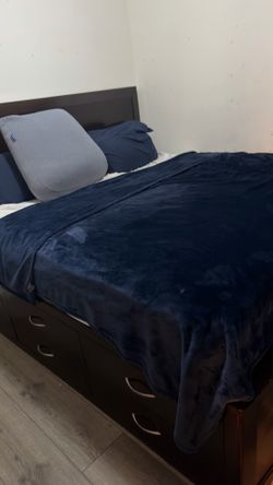 King Bed Frame and Mattress