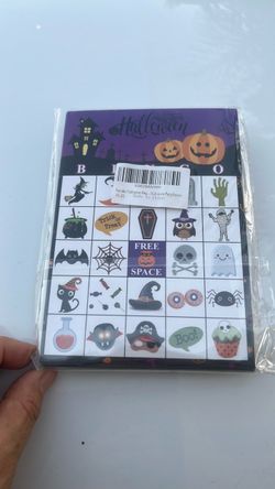 Halloween bingo game