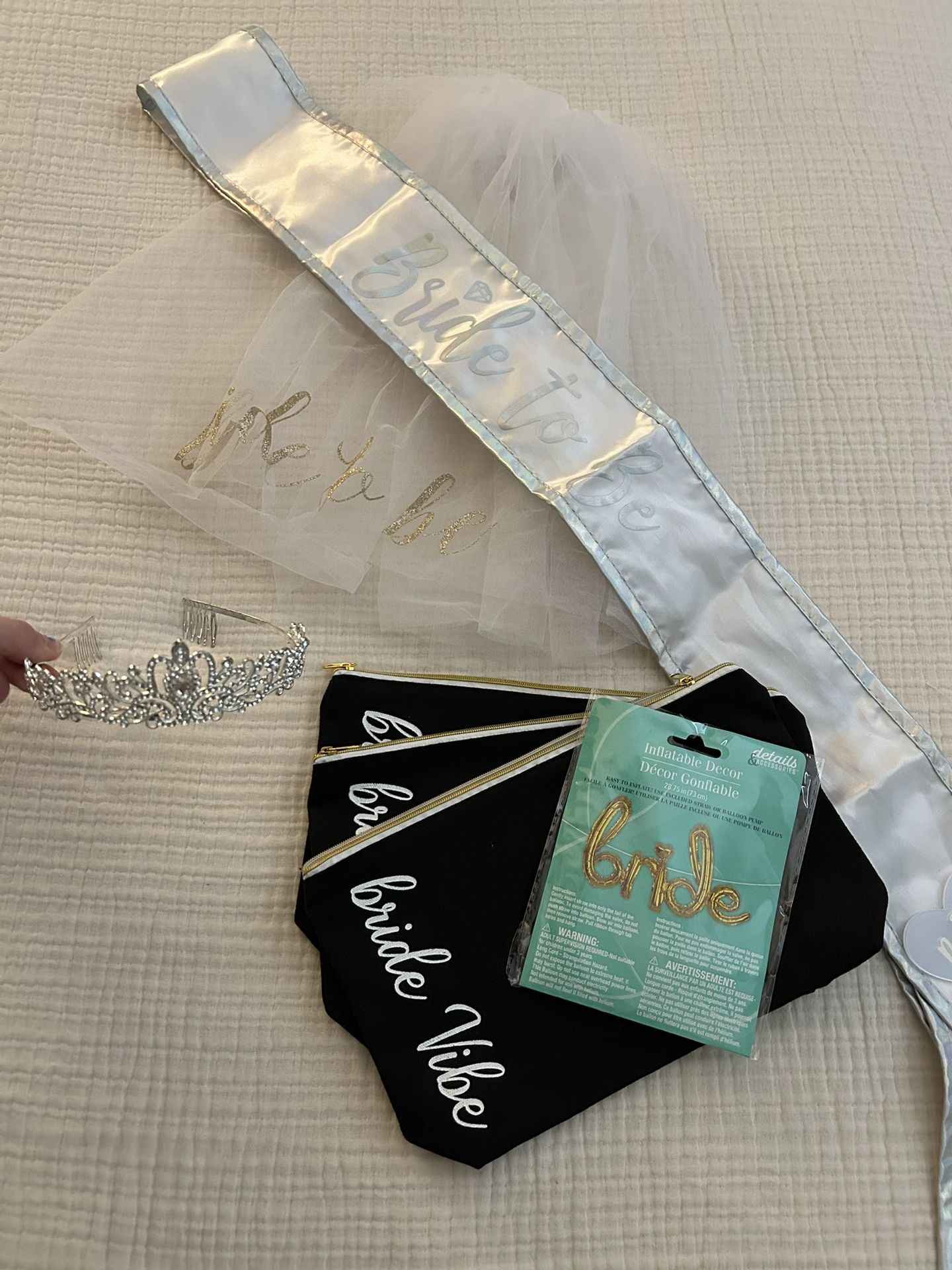 Bride/ Bridesmaid Accessories for Bachelorette Party Wedding Celebration