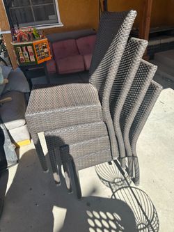 Patio chairs