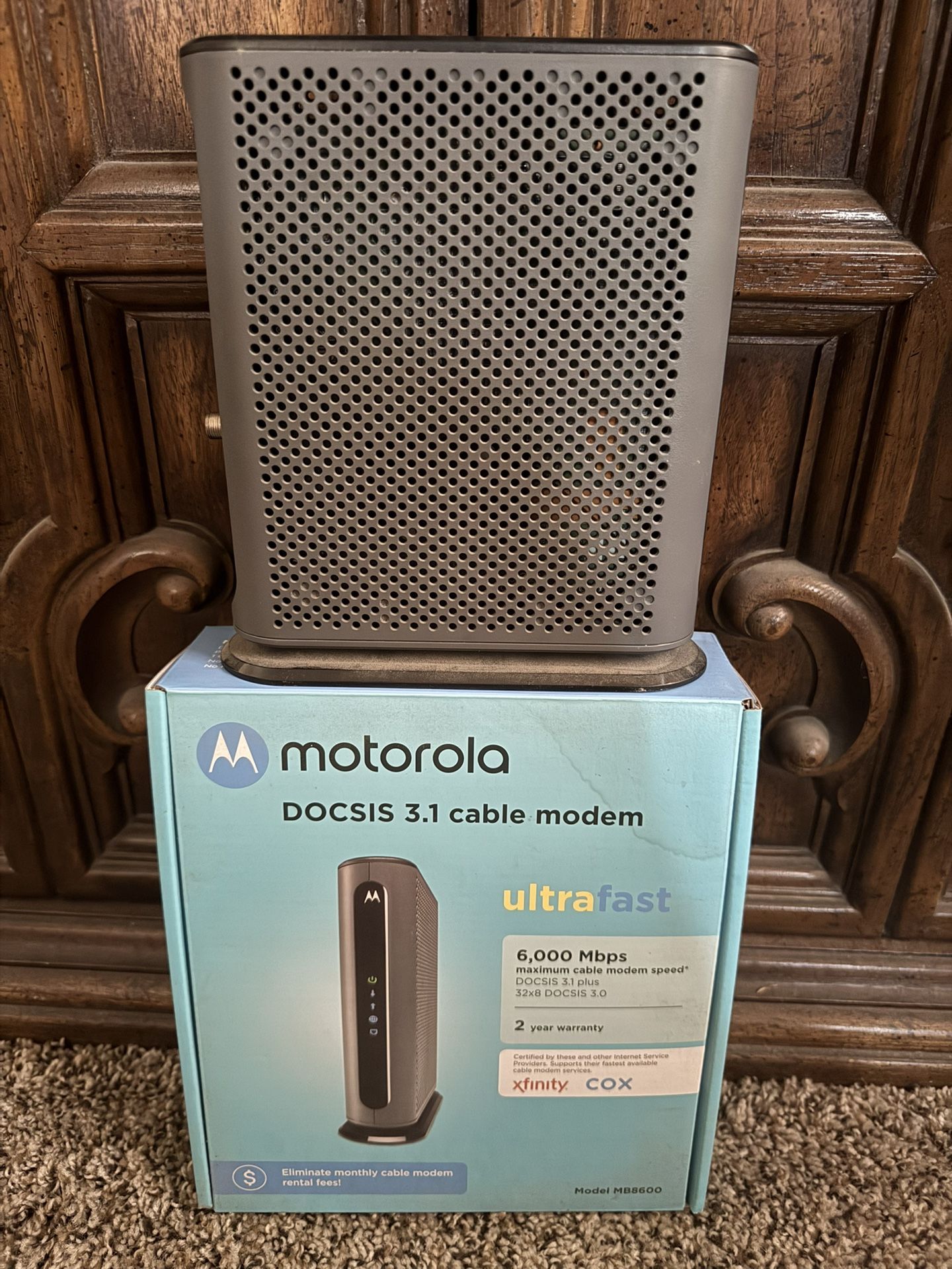Motorola DOCSIS 3.1 Modem