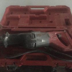 Used Milwaukee Reciprocating Saw With Case