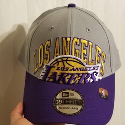 Men's New Era 39THIRTY NBA Los Angeles Lakers Medium-Large Flex Hat