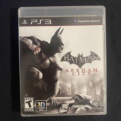 Batman Arkham City (PS3)