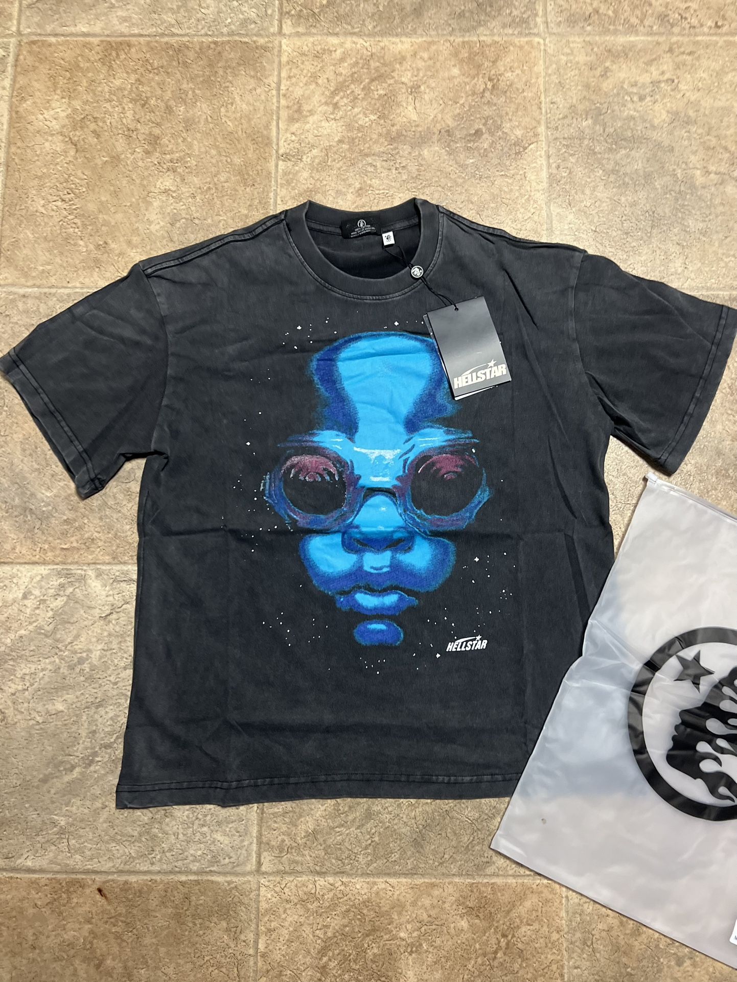 Black Hellstar T-Shirt - Small