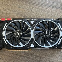 MSI Nvidia GeForce GTX 1070 Armor 8G OC