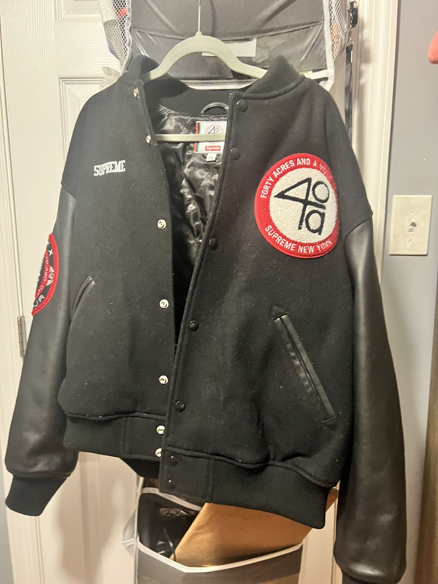 Supreme Malcolm X Varsity Jacket – Size Large