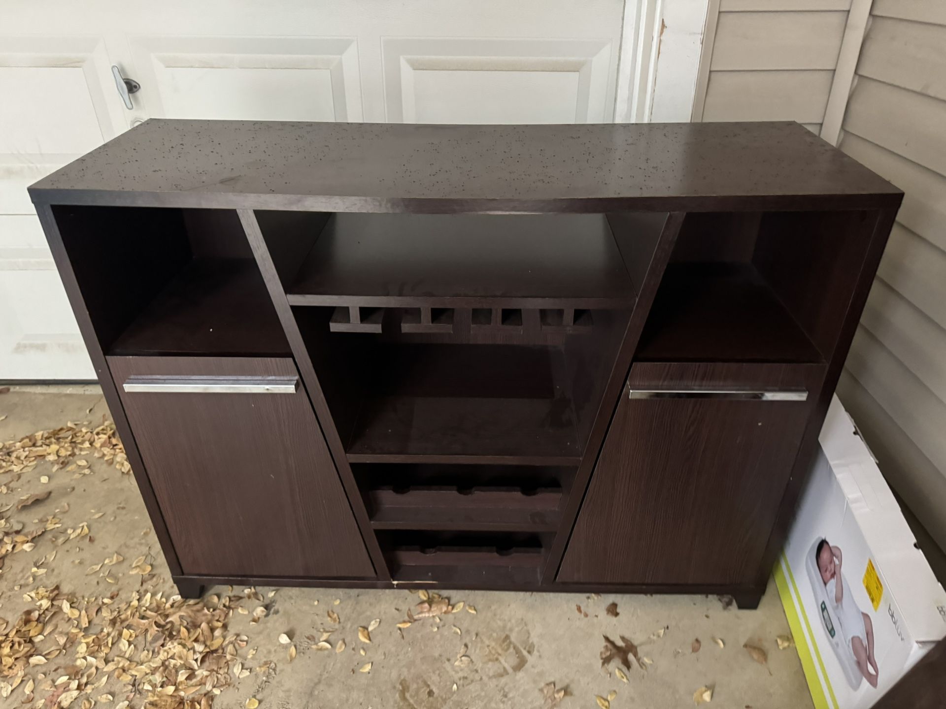 Brown Storage Cabinet 