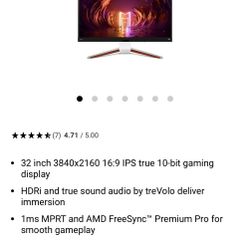 BenQ MOBIUZ EX3210U – 32” 4K