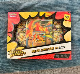 Pokémon TCG Mega Emboar Ex Box