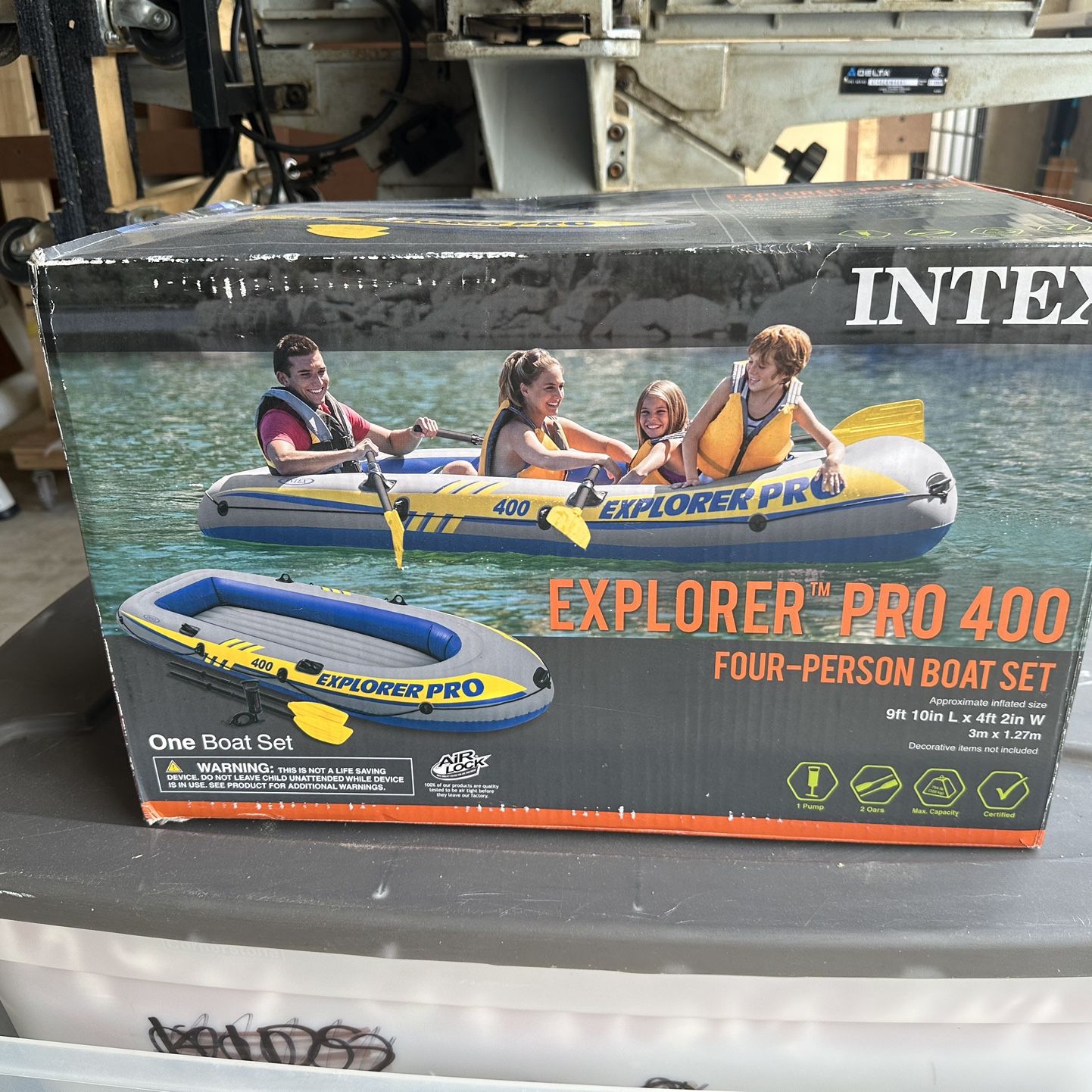 Explorer 400 Pro Inflatable Boat 