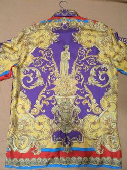 Authentic Versace shirt size large, like new,used one time