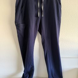 Figs Navy Blue Scrub Pants 