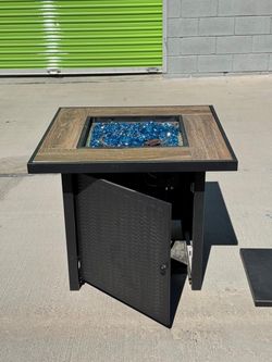 Barely used fire pit