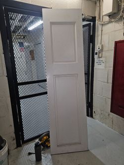 Solid wood door
