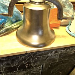 Train Bell Brass
