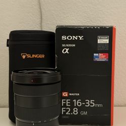 Sony 16-35 G Master