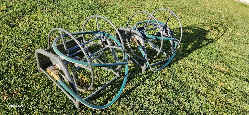Garden Hose Reels (2 Of Them)