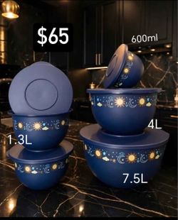 Tazones de tuperware