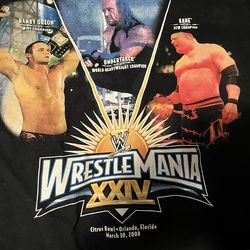 Wrestlemania XXIV Shirt