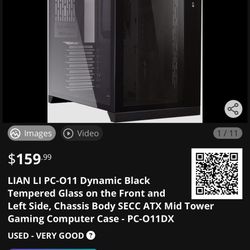 LIAN LI PC-011 Dynamic Black 