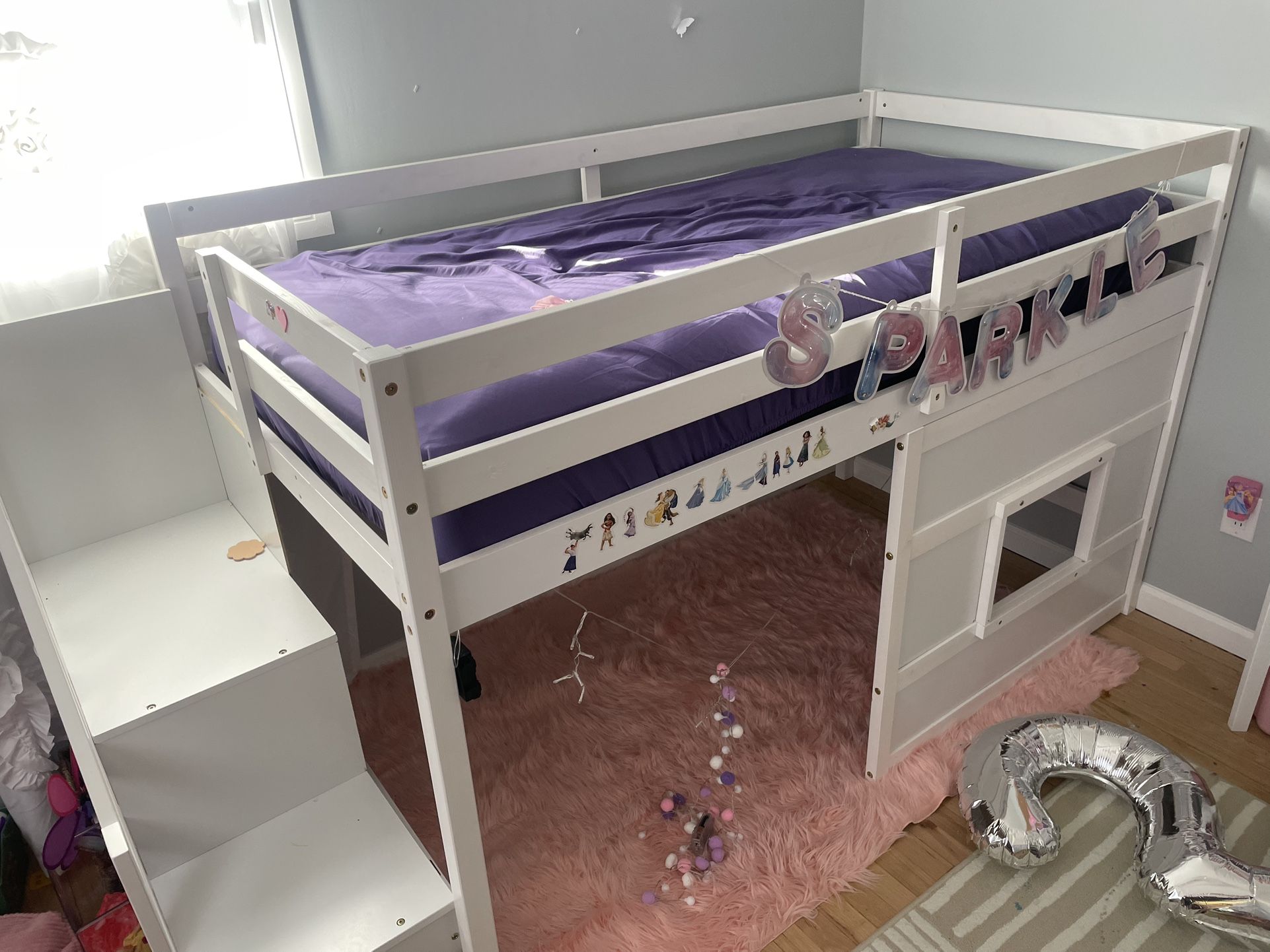 Twin Size Loft Bed 