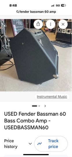 Fender bassman combo amp