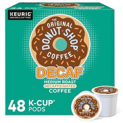 48 Count Kcups Donut Shop Decaf Medium Roast