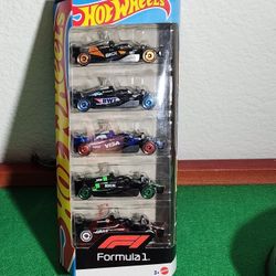 Hot Wheels Paquete De 5 F1