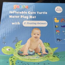 Inflatable Water Turtle Mat ( New)