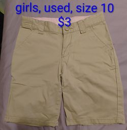 Girls' Uniform bottoms (used)