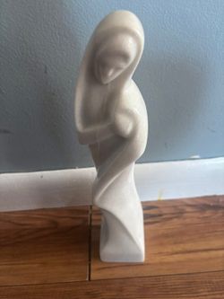 Vintage Italian Alabaster Madonna Statue-$75 OBO