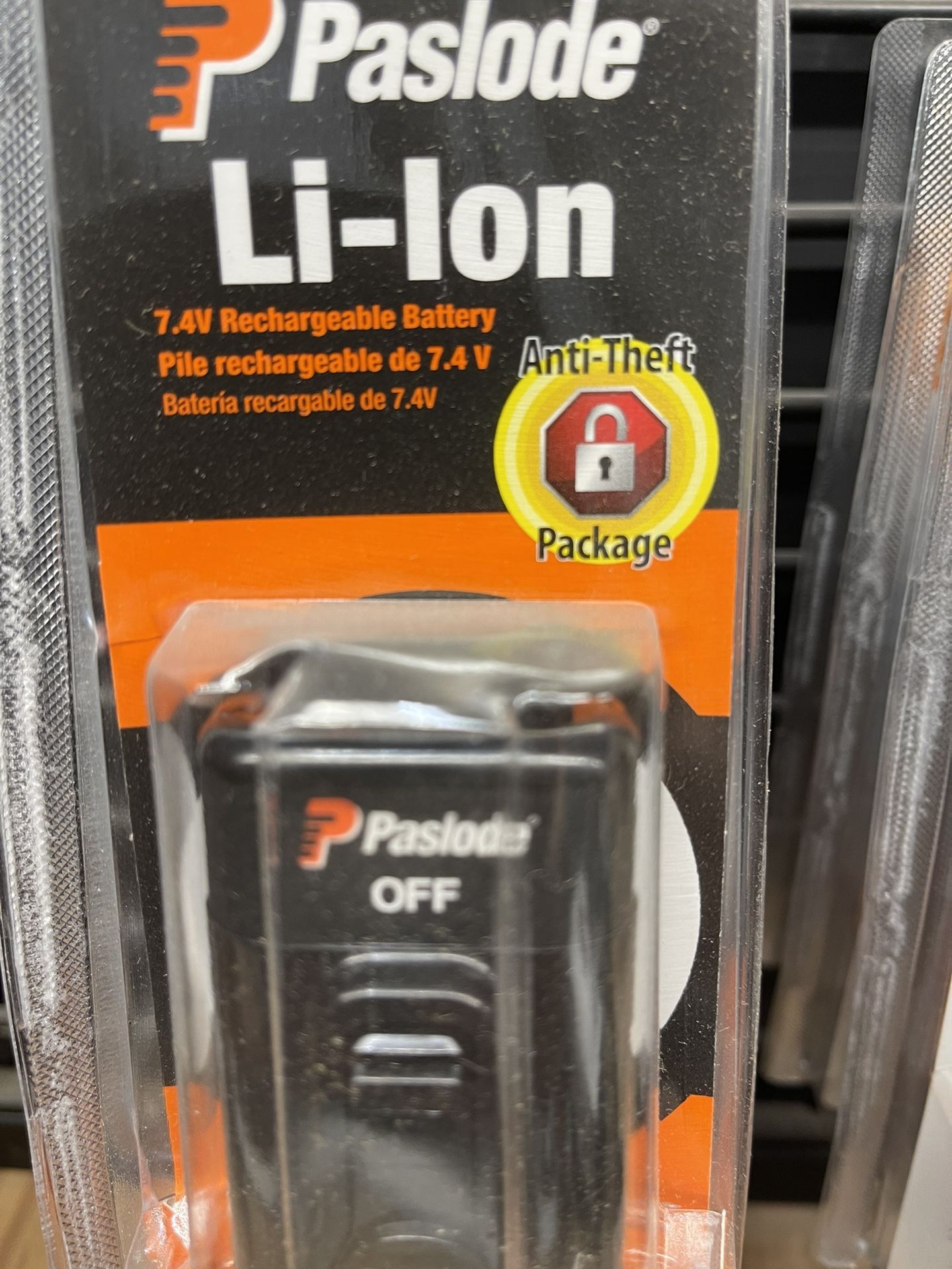 Paslode Battery.