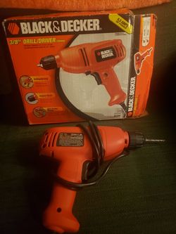 Electric black and decker drill