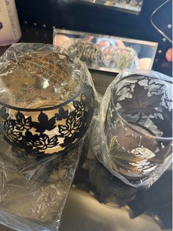 Bath and body works Candle holders