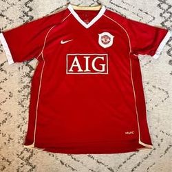 Cristiano Ronaldo Manchester United 2006-07 Home Jersey Large