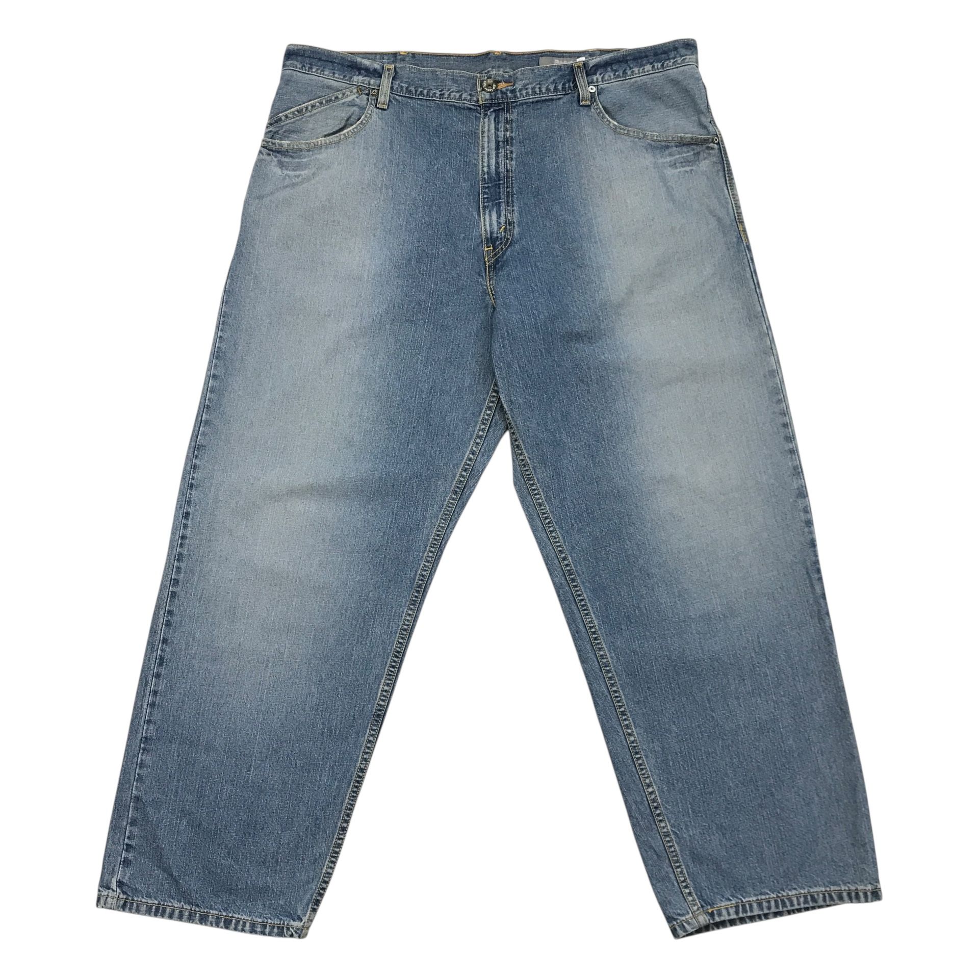 Vintage Levis SilverTab Jeans Mens 40x30 Blue Baggy Fit Loose Denim Wide Leg Y2K