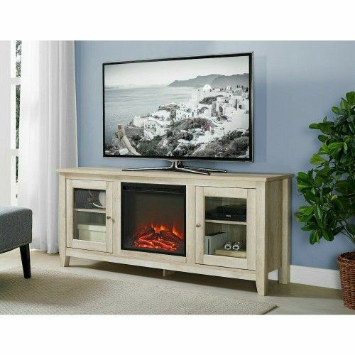 Fireplace Media TV Stand To 80 inches for Sale in Syracuse, NY OfferUp