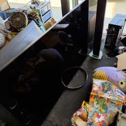 Big TV And Speakers