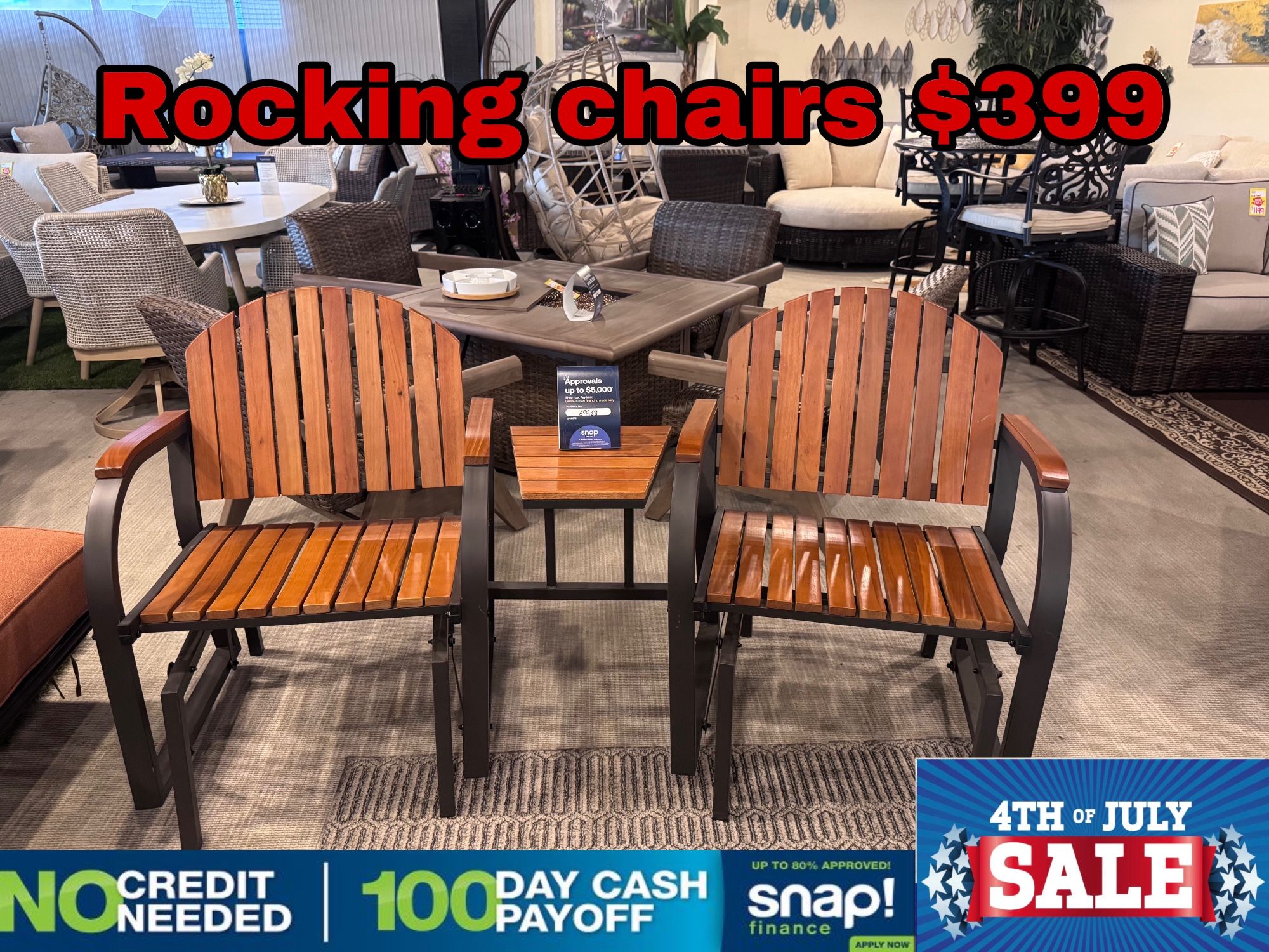 Rocking Chair Set