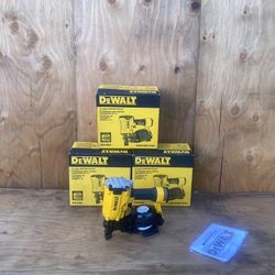 Dewalt 15° Coil Roofing Nailer Model DW45RN
