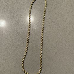 Gold Filled Rope Chain 