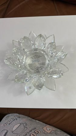 Ashland Crystal Candle Holder